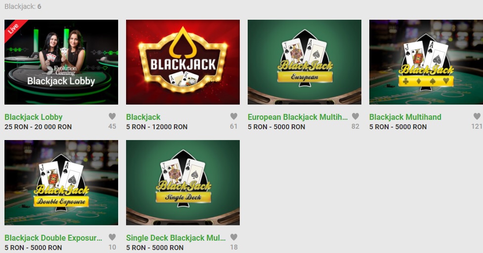 blackjack online