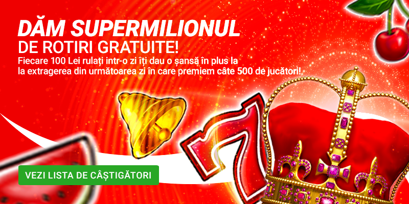 superbet 1 milion rotiri gratuite