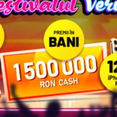 Premii totale de 375 000 RON, plus 4 telefoane iPhone 11 vor fi castigate in a treia saptamana a Festivalului Verii.