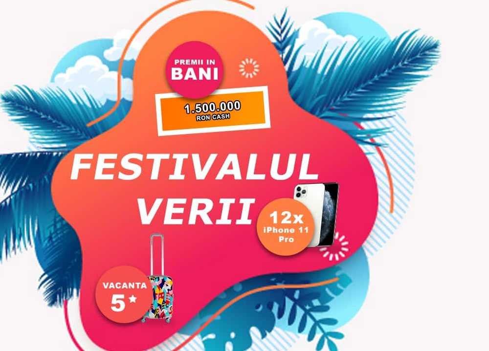 Turneu cu bani cash telefoane si vacanta