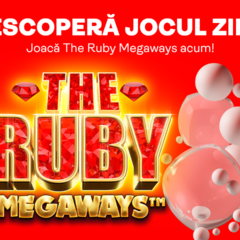 Doar ASTAZI poti castiga 15 rotiri gratuite la The Ruby Megaways