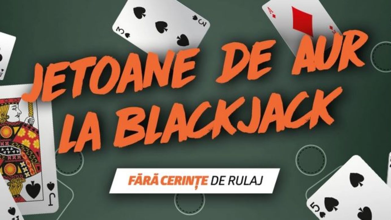 Castiga sambata Jetoane de Aur la Blackjack Live